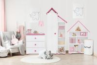 Набор детской мебели белые домики, дети PABIS