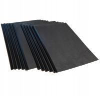 OKŁADKI DO OPRAWY DOKUMENTÓW - PRZÓD + TYŁ + LISTWY czarne - A4 - 10 kpl.