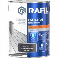RAFIL Radach RAL7024 szary grafitowy półmat 5 L