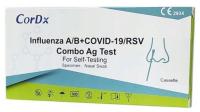 CorDx Combo Test 4IN1 COVID -19 грипп типа A B RSV оригинальная дата: 06.2026