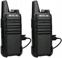 Retevis RT622 Walkie Talkie Mini, Profesjonalne Radia CTCSS/DCS PMR446