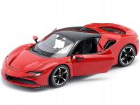 Ferrari SF90 Stradale 2019 Model Do Składania Maisto KIT 1:24 PREZENT DIY