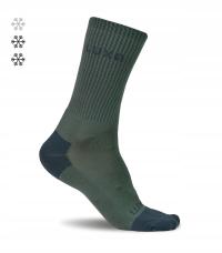 Jesienne Skarpety Rowerowe LUXA Finest Khaki