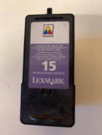 Pusty cartridge Lexmark LEXMARK15