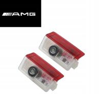 PROJEKTOR HD LED LOGO AMG HOLOGRAM MERCEDES W212 W213 W205 GLA GLC GLE GLS