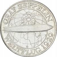 18.NIEMCY, 3 REICHSMARKI 1930 E GRAF ZEPPELIN