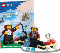 LEGO City figurka FREYA McCLOUD + książka