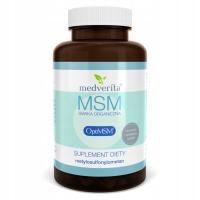 Medverita - MSM siarka organiczna OptiMSM 500 mg - 120 kapsułek