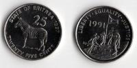 ERYTREA 1997 25 CENTS