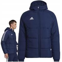 KURTKA ZIMOWA MĘSKA ADIDAS Z KAPTUREM PIŁKARSKA ROZMIAR XS