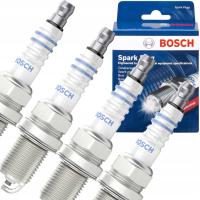 НАБОР ИЗ 4 СВЕЧЕЙ ЗАЖИГАНИЯ BOSCH 0242235668 FR7LDC FR7LD ДЛЯ БЕНЗИНОВОГО ГАЗА