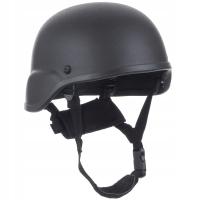 Военный тактический шлем Mil-Tec Us Fiber Helmet тип M. I. C. H. черный