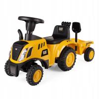 JEŹDZIK TRAKTOR Z PRZYCZEPKĄ CATERPILLAR CAT JEŹDZIDEŁKO DLA DZIECKA