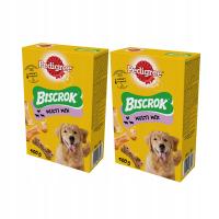 Печенье для собак PEDIGREE Biscrok в форме кубиков 2x500 г