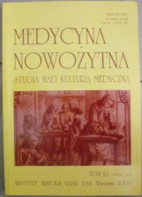 Medycyna Nowożytna tom 10 zeszyt 1-2