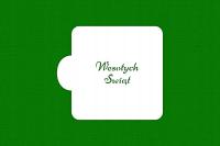 SZABLONY DO PIERNIKÓW, PIERNIKI, WESOŁYCH ŚWIĄT - MALUTKI - 4,1 x 2,5 cm