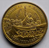 4 TALARY GDAŃSKIE 2009 LECH WAŁĘSA - STOCZNIA -U46