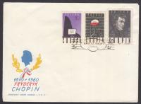 1960 Urodziny Chopina FDC Fi 1004-6