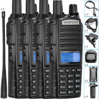 4 x krótkofalówka UV-82 Baofeng walkie talkie radiotelefon 5W radio FM