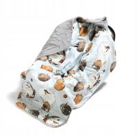 La Millou KOCYK DO FOTELIKA SAMOCHODOWEGO MULTI - FLY ME TO THE MOON SKY