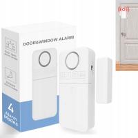 ALARM DO DRZWI I OKIEN, 130DB CZUJNIK OTWARCIA OKNA ANTYWŁAMANIOWA