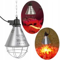 Kerbl Klosz Żarówki Promiennika Lampa Aluminiowa
