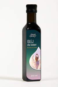 OLEJ DLA KOBIET 250 ml nierafinowany len +wiesiołek + dzika róża + rokitnik