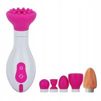 Wibrator MASAŻER DO ŁECHTACZKI 5 KOŃCÓWEK