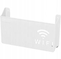 AG986 UCHWYT PÓŁKA NA ROUTER WIFI BIAŁY