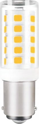 Lampa LED mini T18 Ba15d 400lm 4W 230V 3000K HELIOS