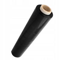 FOLIA STRETCH STRECZ CZARNA XL DUŻO FOLII MOCNA