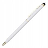 Długopis plastikowy Touch Pointer, biały R73404.06