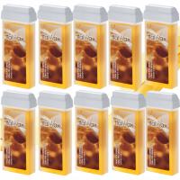 10 x wosk w rolce Honey MIODOWY miód ITALWAX rolka DEPILACJA nóg rąk pleców