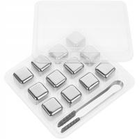 Metalowe kostki lodu do drinków napojów Whisky 12szt Wielokrotnego użytku