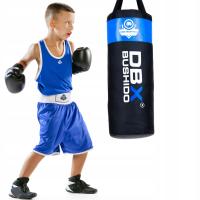 Детская боксерская груша для подарка синий 80X30 15 кг DBX