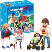 PLAYMOBIL ФИГУРКИ АКСЕССУАРЫ ГОРОД ЖИЗНЬ СЕМЬЯ С КОЛЯСКОЙ 17 ЭЛЕМЕНТОВ