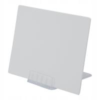 Podstawka do etykiet kredowych (akrylowa, transparentna; 10 sztuk) (TAG-HLD