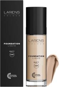 LARENS Colour Foundation Liquid Matt 01M light - podkład pielęgnacyjny 30ml