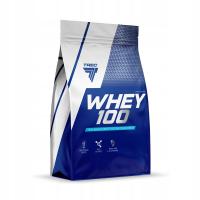 Вкусный протеин 100 900г Whey WPC Trec протеина для мышцы веса для тренировки