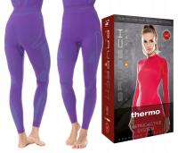 BRUBECK THERMO legginsy termiczne do turystyki XL