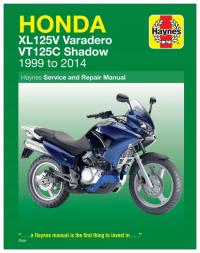 Honda XL125V Varadero Vt125c Shadow 1999-2014 руководство по ремонту Haynes 24h