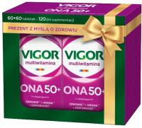 VIGOR поливитамины она 50 набор в подарок для женщин 2x60 таблеток