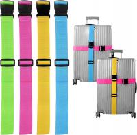 4 x багажный ремень для крепления чемодана, обеспечивающий яркие цвета