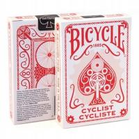 BICYCLE karty do gry CYCLIST CYCLISTE poker RED