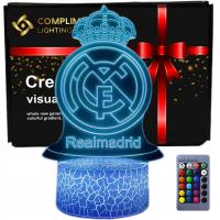 3D ночник LED USB пульт дистанционного управления Реал Мадрид