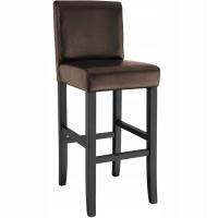 Hoker stołek krzesło barowe, Tectake