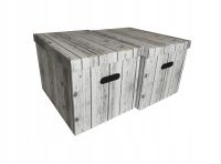 картонная коробка декоративная декоративная доска 2шт серый XXL