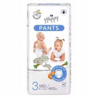 BELLA PIELUCHOMAJTKI HAPPY PANTS MIDI 6-11KG 48SZT