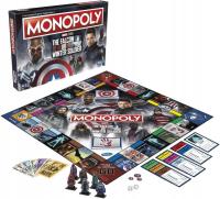 Monopoly Marvel Falcon Winter Soldier gra planszowa JĘZ ANG. KOLEKCJONERSKA