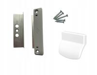 UCHWYT PALACZA ZATRZASK MAGNETYCZNY ROTO BALKONOWY biały